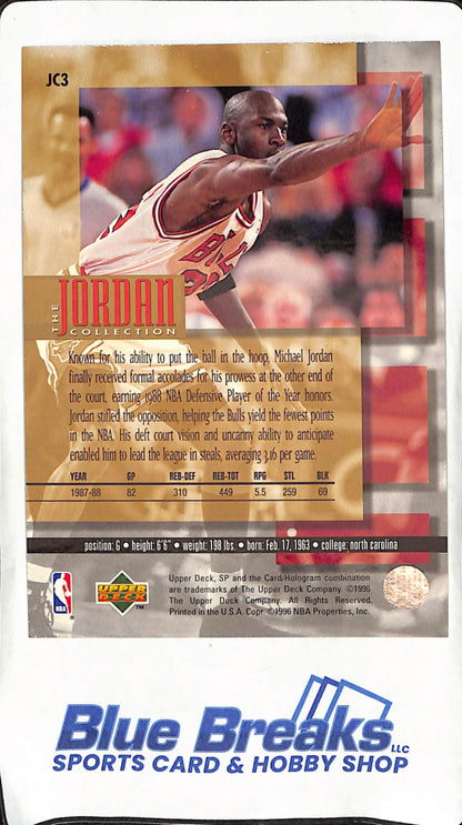 1995-96 Upper Deck -  Michael Jordan -  The Jordan Collection Complete Set JC1-JC24