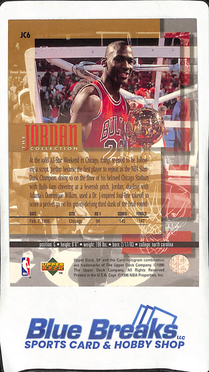 1995-96 Upper Deck -  Michael Jordan -  The Jordan Collection Complete Set JC1-JC24