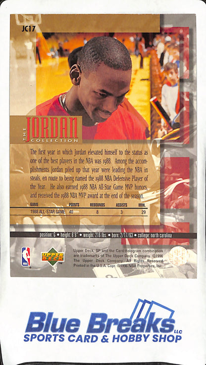 1995-96 Upper Deck -  Michael Jordan -  The Jordan Collection Complete Set JC1-JC24