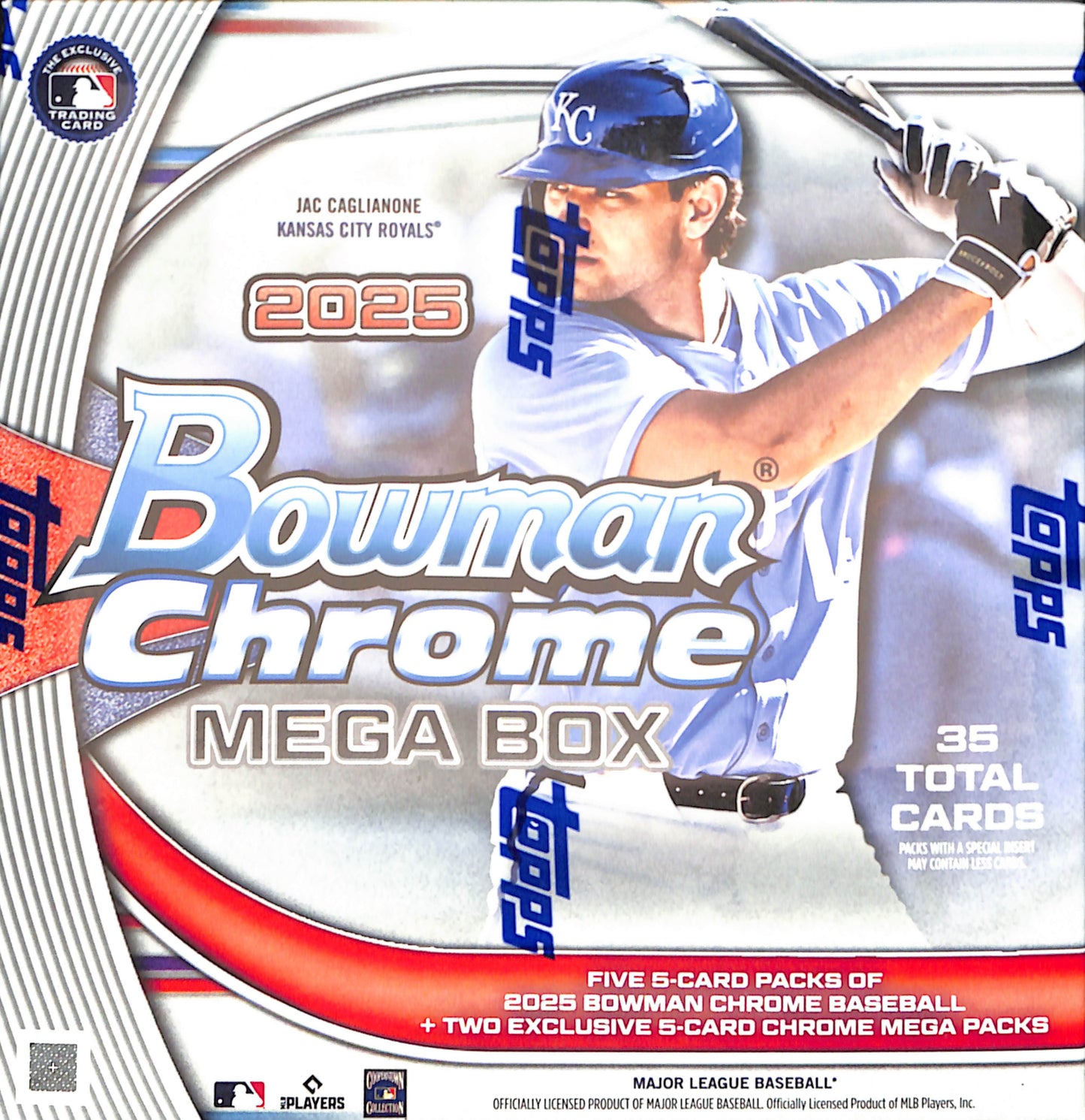2025 Bowman Chrome Baseball Mega Box - Sealed Wax
