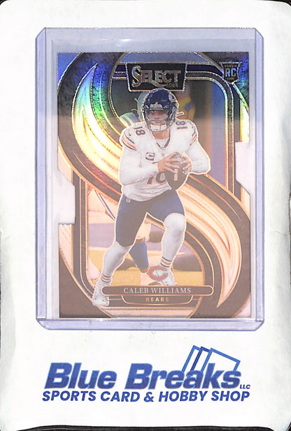 2024 Panini Select - Caleb Williams - Premier Level Die-Cut - RC - Chicago Bears - Football - #114