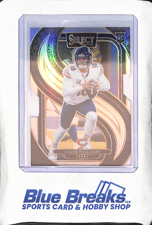 2024 Panini Select - Caleb Williams - Premier Level Die-Cut - RC - Chicago Bears - Football - #114
