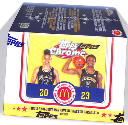 2023 Topps Chrome McDonalds All American Games Basketball - Sealed Wax