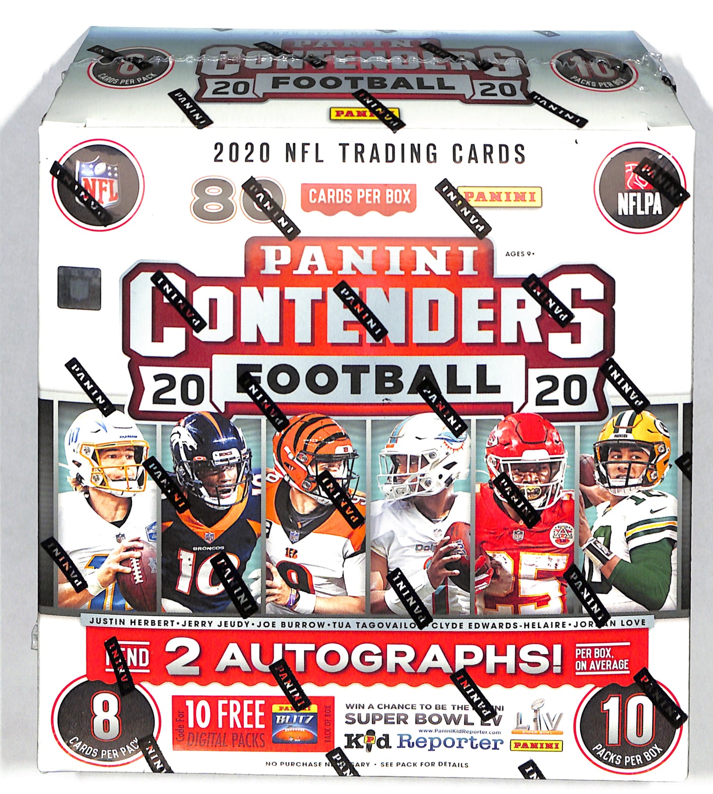 2020 Panini NFL Contenders Mega Box - 2 Autographs - Sealed Wax