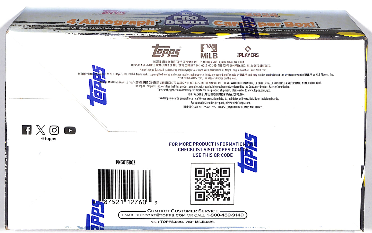 2024 Topps Pro Debut Hobby Box - Sealed Wax
