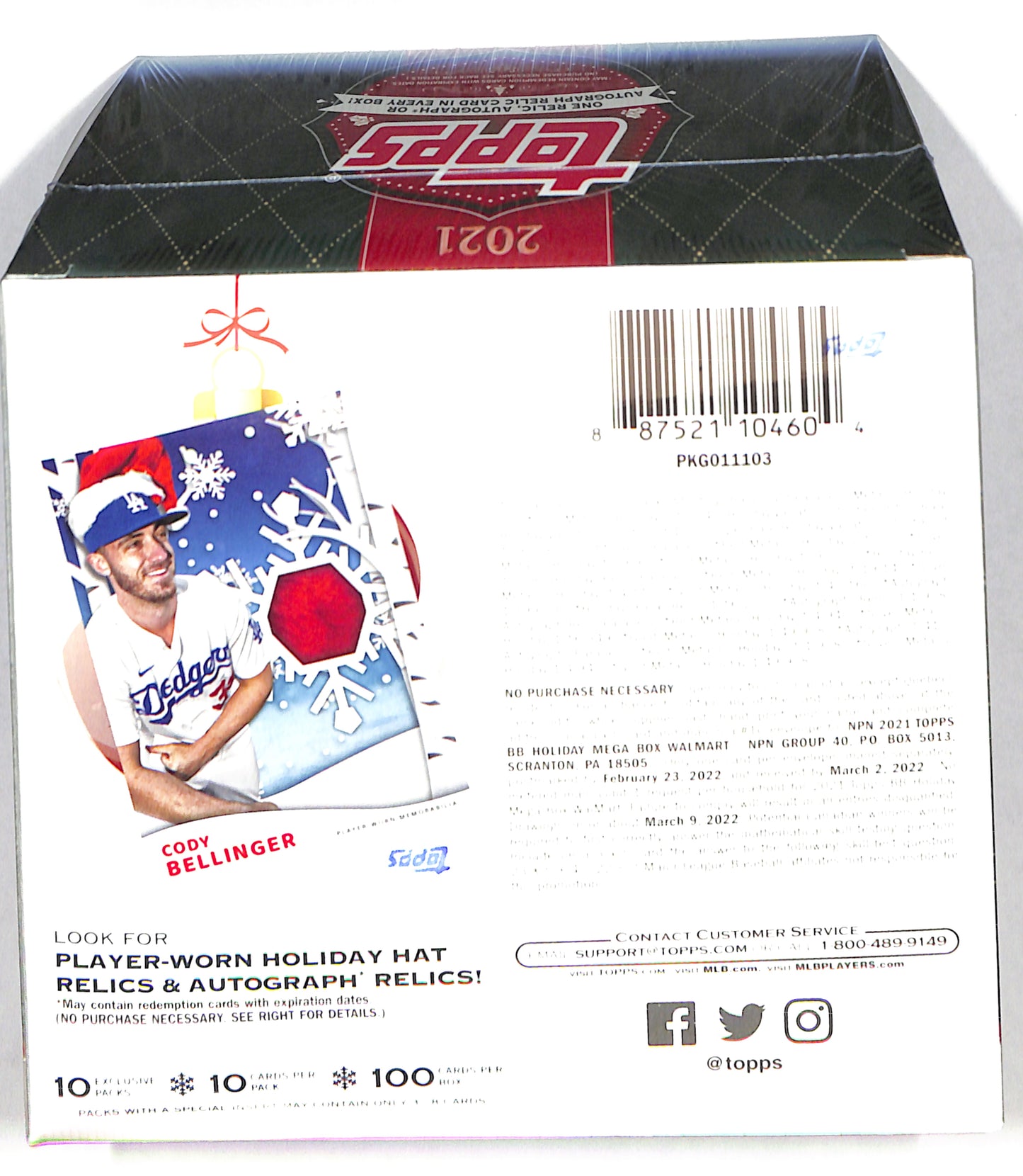 2021 Topps Holiday Mega Box MLB - Sealed Wax