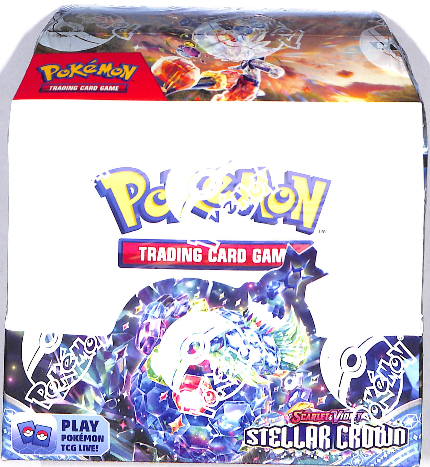 Pokemon Scarlet & Violet: Stellar Crown Booster Box - Sealed Wax