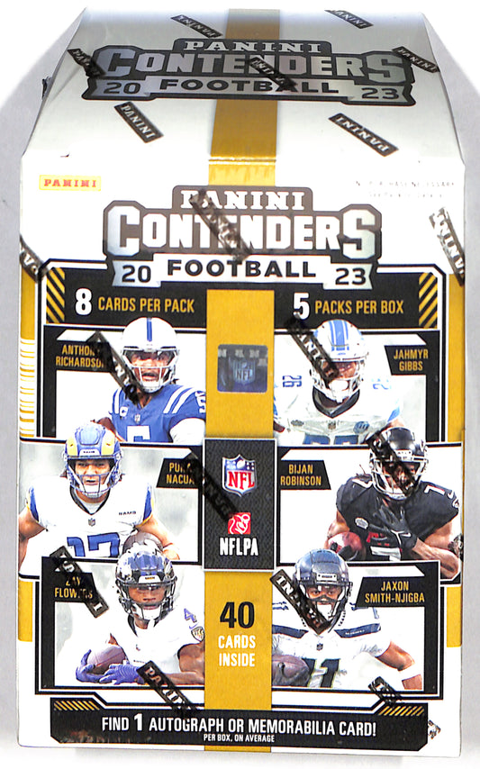 2023 Panini Contenders NFL - 1 Autograph or Memorabilia - Sealed Wax