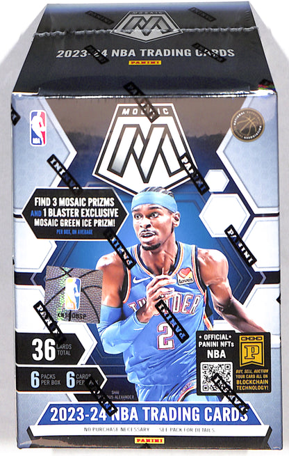 2023-24 Panini Mosaic NBA Blaster Box - Sealed Wax