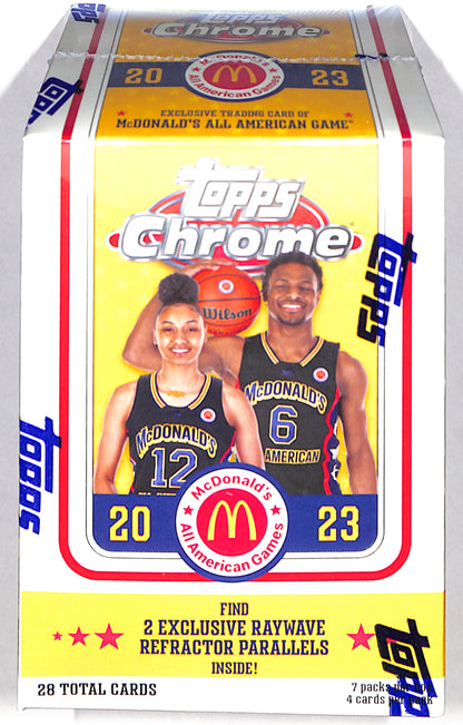 2023 Topps Chrome McDonalds All American Games Basketball - Sealed Wax