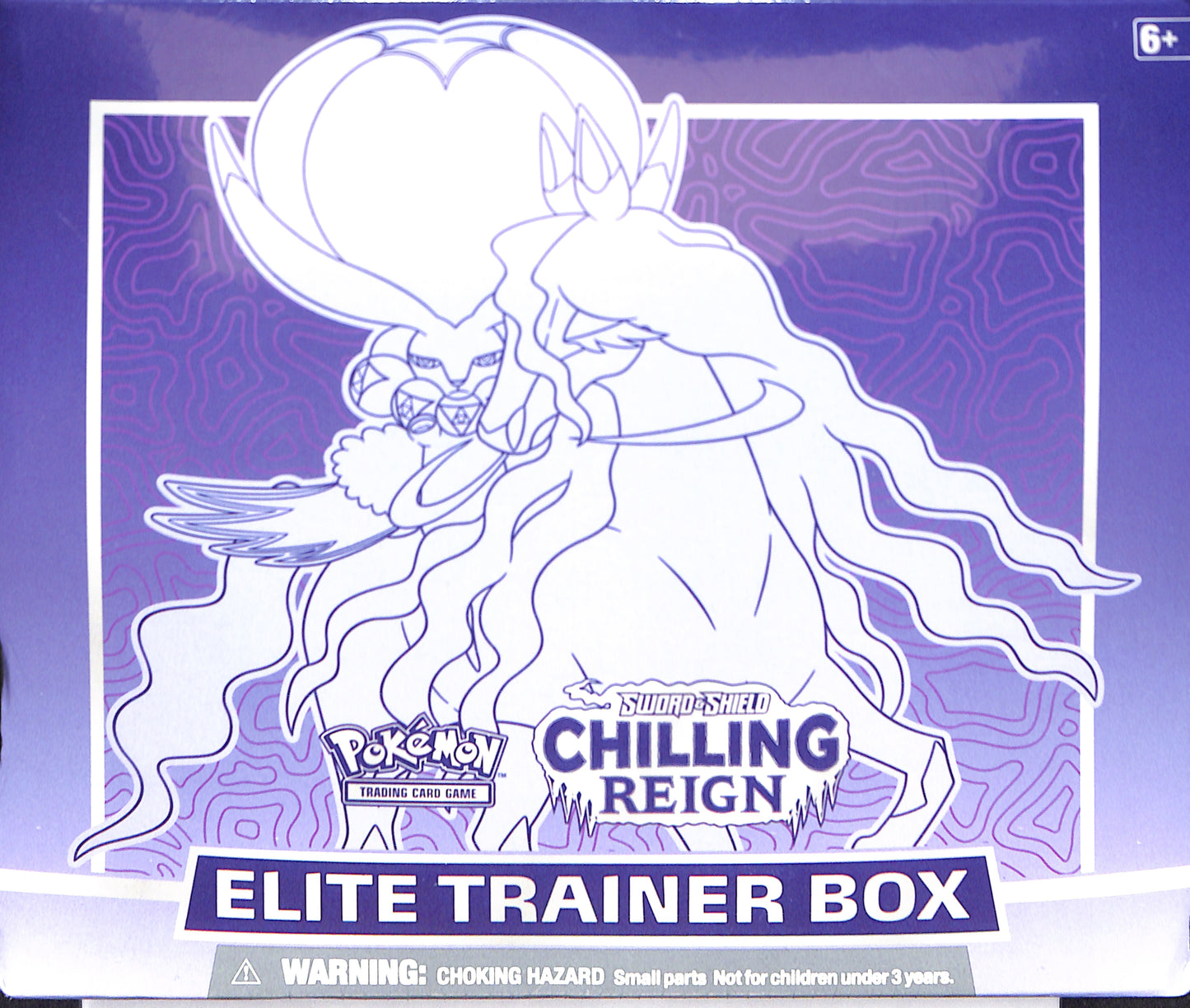 Pokemon Sword & Shield: Chilling Reign Elite Trainer Box - PURPLE - Sealed Wax