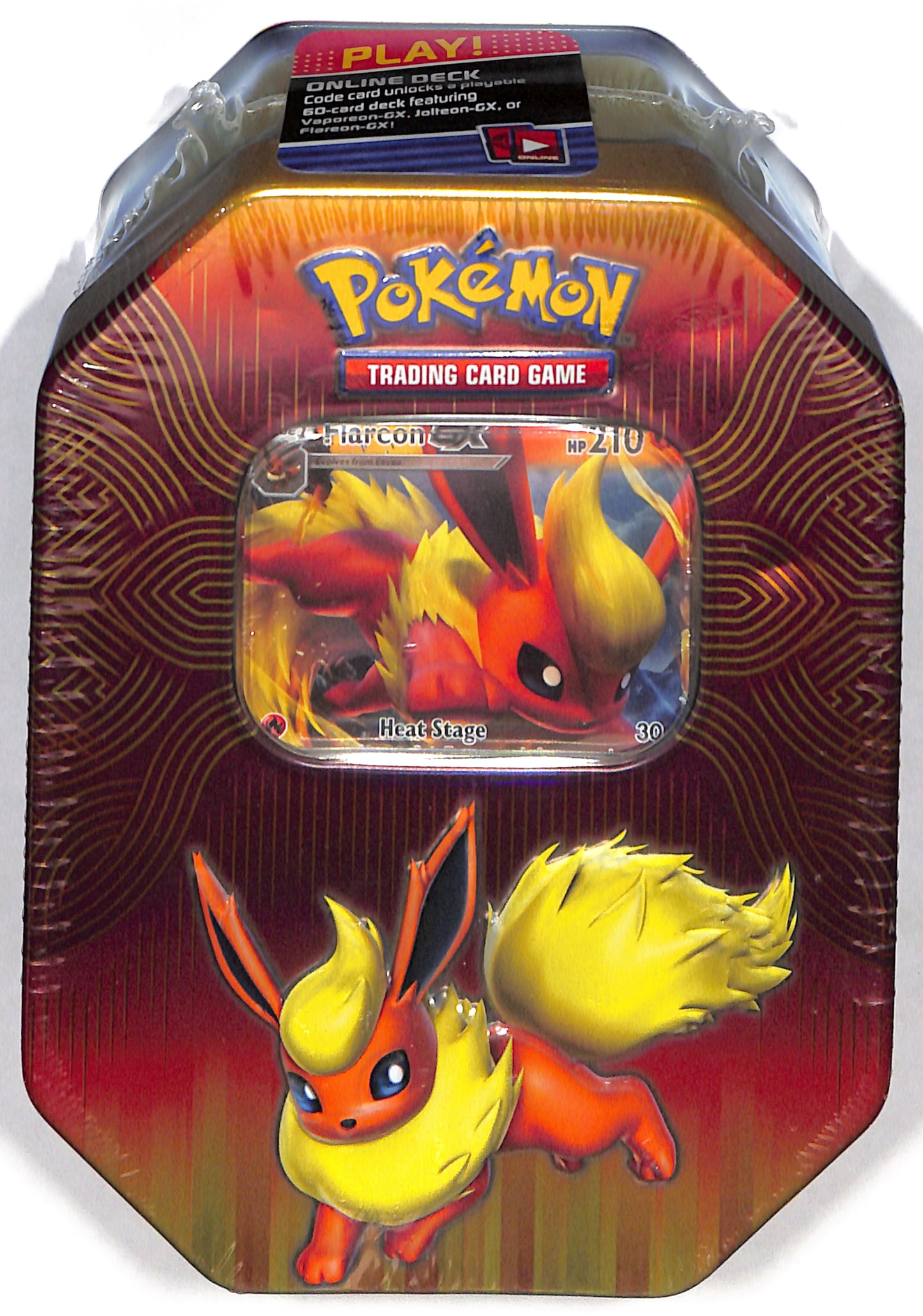 Elemental Power Tin - Flareon GX - Pokemon - Sealed Wax