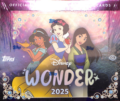 2025 Topps Disney Wonder Hobby Box - Sealed Wax