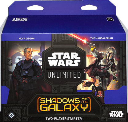 Star Wars : Unlimited - Shadows of the Galaxy - Two Player Starter - Sealed Wax