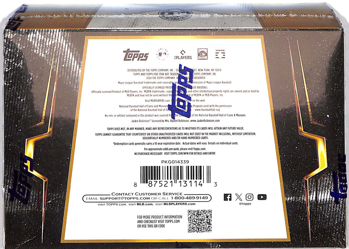 2024 Topps Five Star - Baseball - Hobby Box