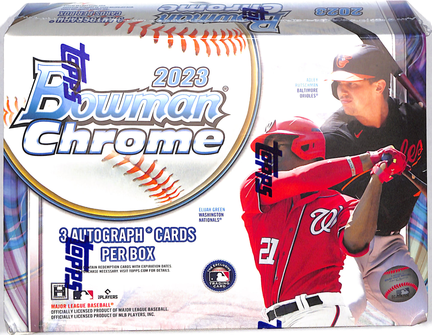 2023 Topps Bowman Chrome - Baseball - Hobby Box - HTA - Sealed Wax