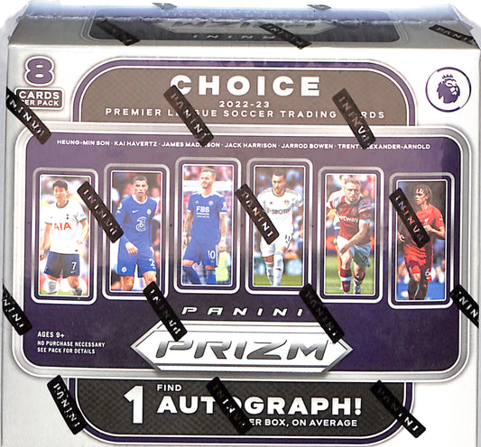 2022/23 Panini Prizm Premier League EPL Soccer Choice Box - Sealed Wax