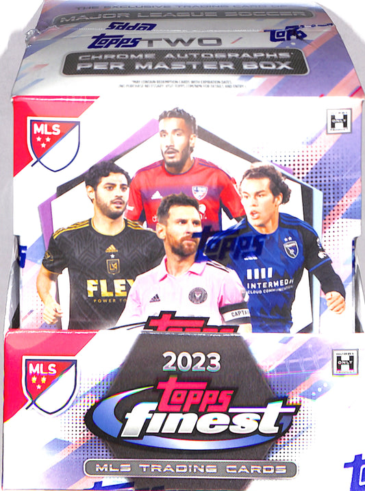 2023 Topps MLS Major League Soccer Finest Soccer Hobby Box - Sealed Wax