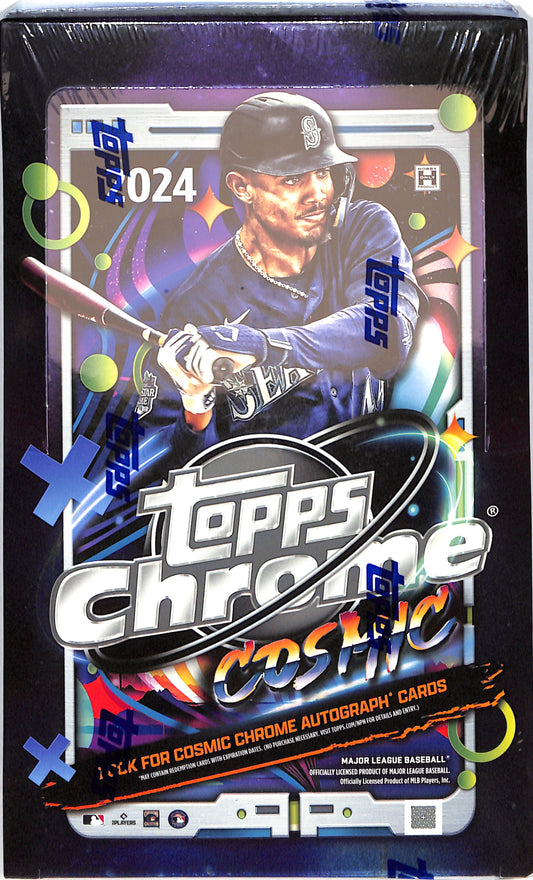 2024 Topps Cosmic Chrome Baseball Hobby Box - Sealed Wax