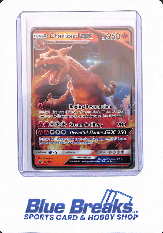 Pokemon - Charizard GX SM195 Jumbo - Sun & Moon Black Star Promo - TCG