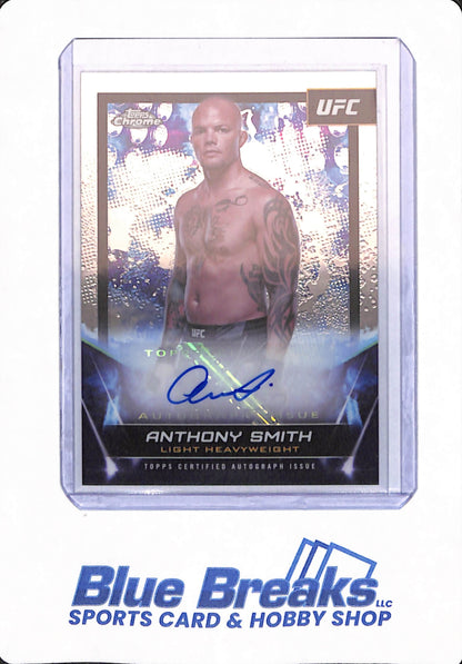 2024 Topps Chrome UFC - Anthony Smith - # FNA-ASM - Heavyweight - Autographed