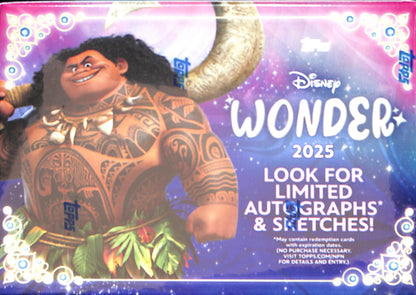 2025 Topps Disney Wonder Blaster Box - Sealed Wax