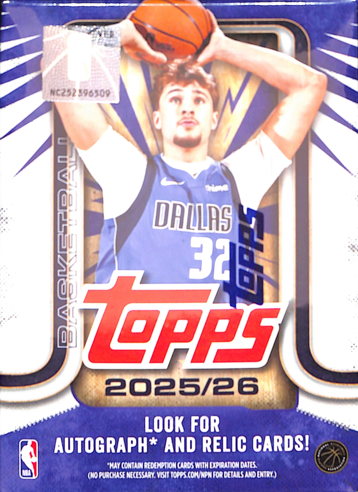 2025-26 Topps Basketball Blaster Box - Sealed Wax