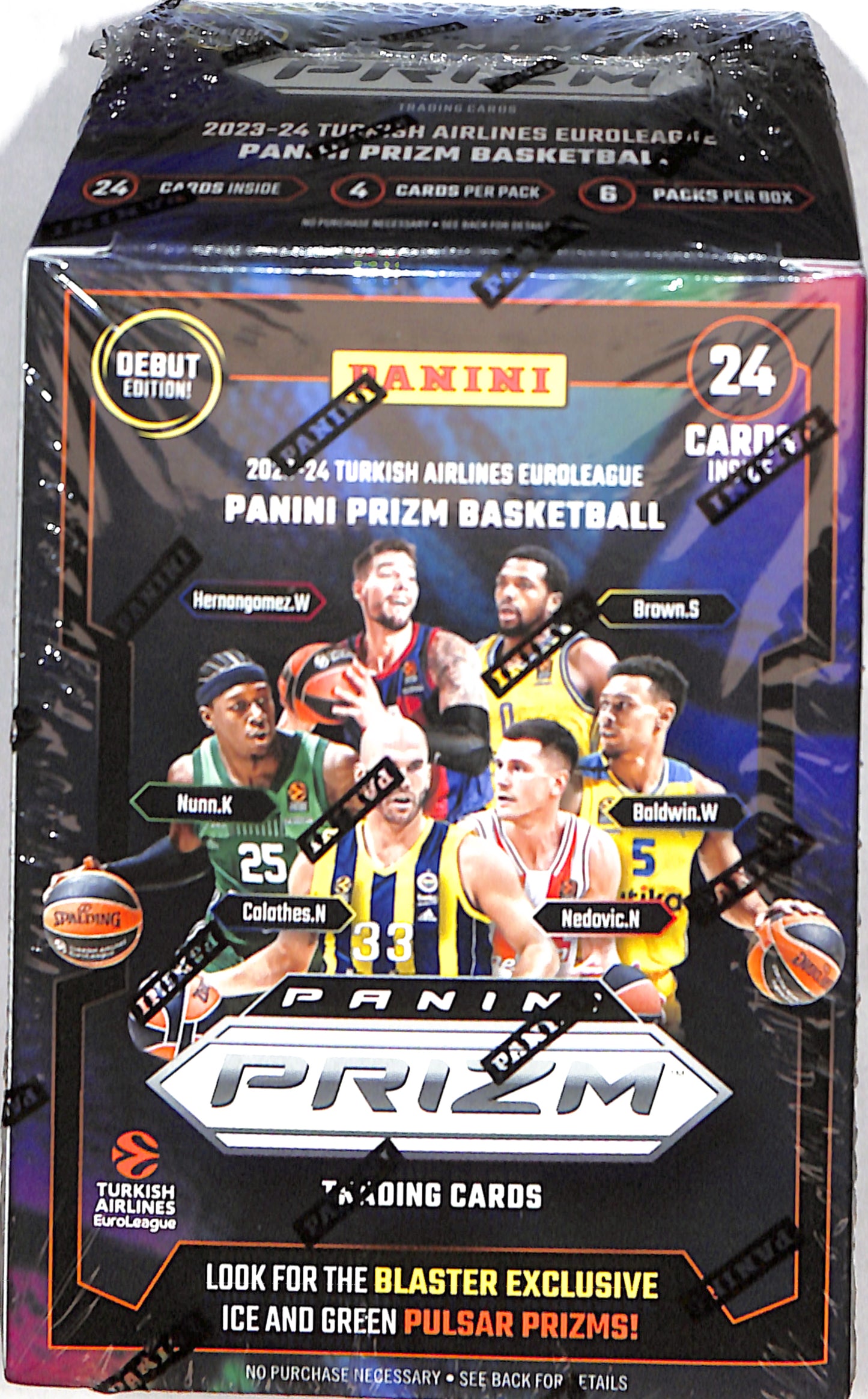 2023-24 Panini - Euroleague Prizm Basketball Blaster - Sealed Wax