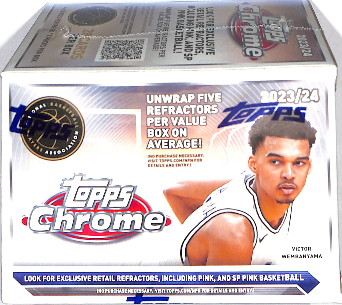 2023 - 24 Topps Chrome - Basketball - Blaster - Sealed Wax