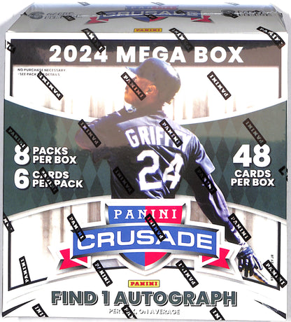 2024 Panini Crusade Mega Box - Baseball - Sealed Wax - 1 Autograph