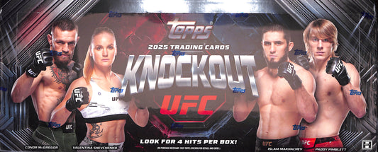 2025 Topps UFC Knockout Hobby Box - Sealed Wax