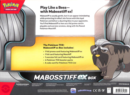 Pokemon Mabosstiff ex Box - Sealed Wax