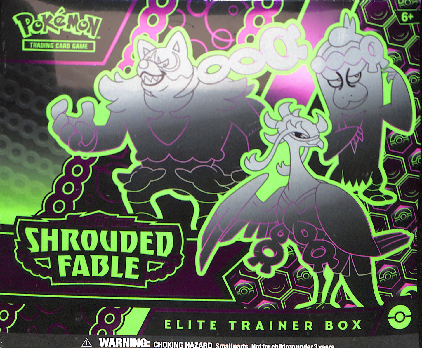 Pokemon Scarlet & Violet: Shrouded Fable Elite Trainer Box - Sealed Wax