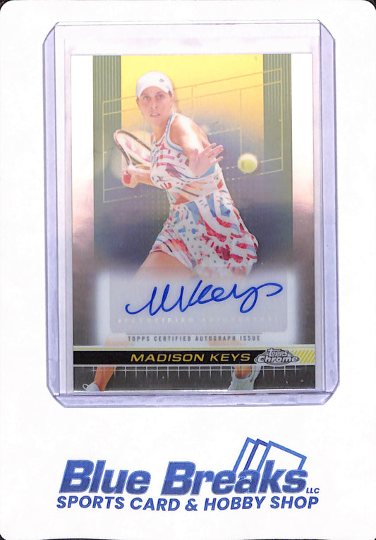 2024 Topps Chrome Tennis - Autographs I #TCA-MKS Madison Keys - Other Sport