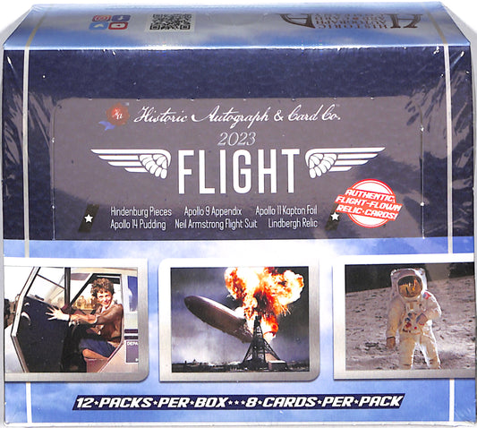 2023 Historic Autographs Flight Hobby Box - Entertainment - Sealed Wax