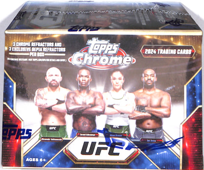 2024 Topps Chrome UFC 6-Pack Blaster Box - Sealed Wax
