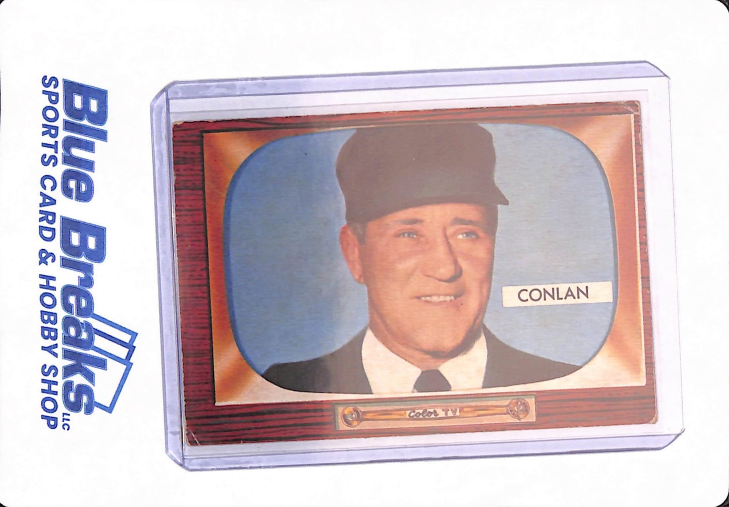 1955 Bowman - J.B. Jock Conlan - Umpire - Baseball - 303