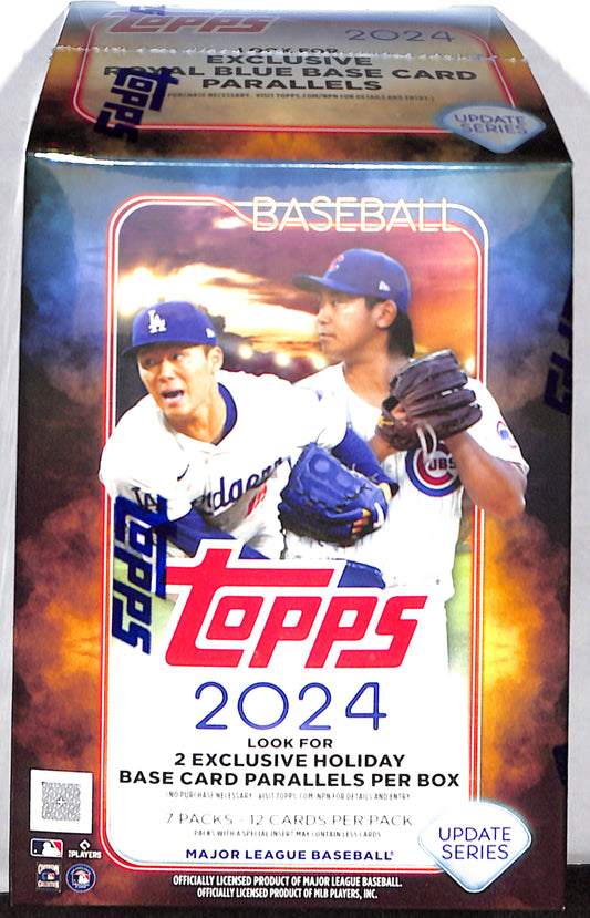 2024 Topps Update Series Baseball 7-Pack Blaster Box - Sealed Wax