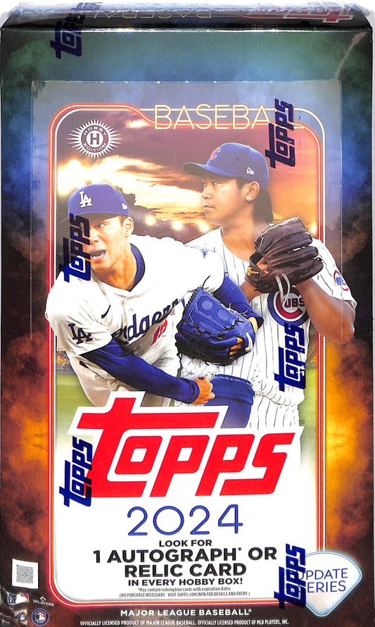 2024 Topps Update Series Baseball Hobby Box - Sealed Wax