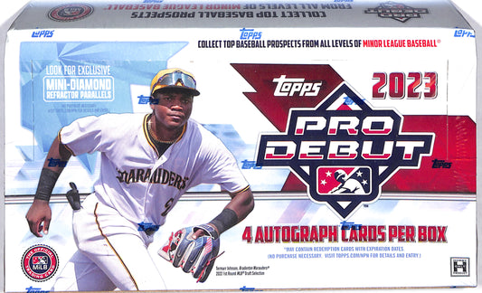 2023 Topps Pro Debut Baseball Hobby Box - Sealed Wax