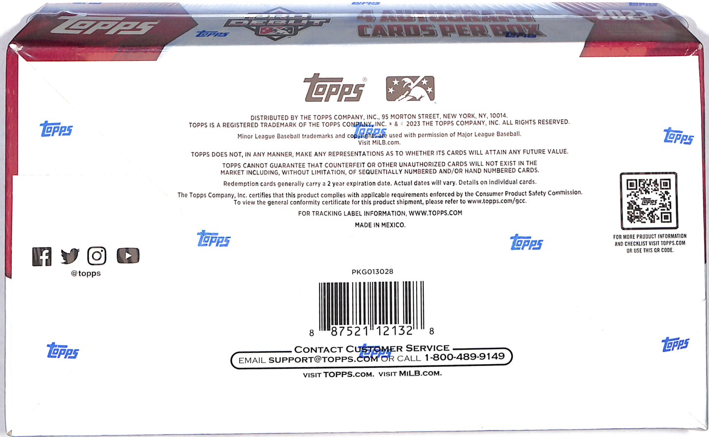 2023 Topps Pro Debut Baseball Hobby Box - Sealed Wax