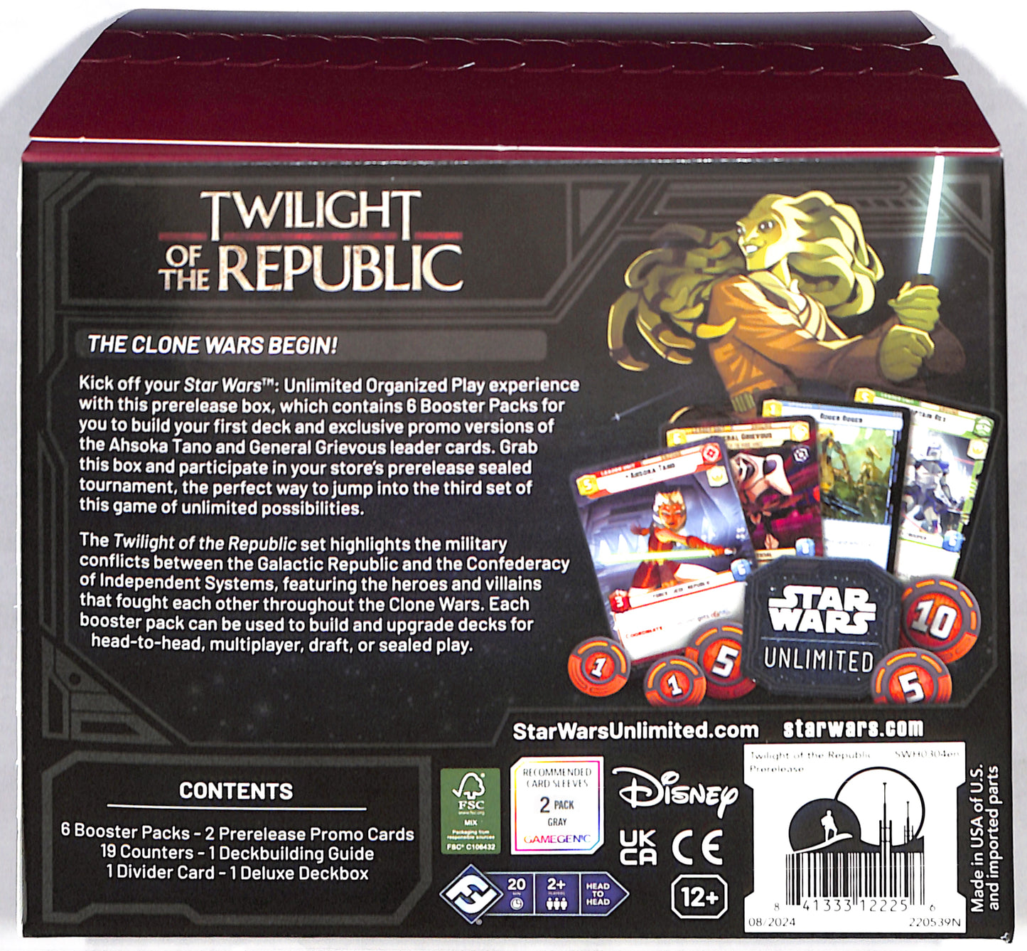 Twilight of the Republic - Prerelease Kit - Twilight of the Republic - Sealed Wax - Star Wars - Entertainment