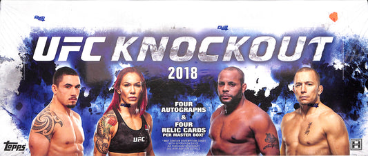 2018 Topps UFC Knockout Hobby Box - Sealed Wax