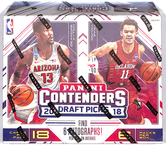 2018-19 Panini Contenders Draft Picks Collegiate Basketball Hobby Box - Sealed Wax