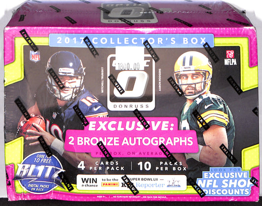 2017 Panini Donruss Optic Football Collector's Box - Sealed Wax