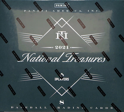 2021 Panini National Treasures - Baseball - Hobby Box - Sealed Wax