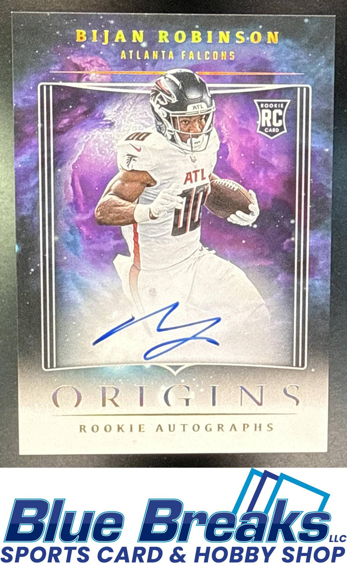 2023 Panini Origins Bijan Robinson #RABIR Auto RC Atlanta Falcons