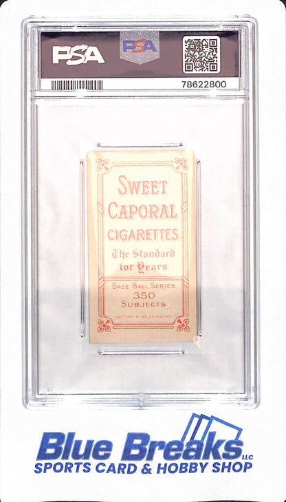 T206 - Sweet Caporal 350/30 - Heinie Zimmerman - Baseball - Chicago Cubs - PSA 4