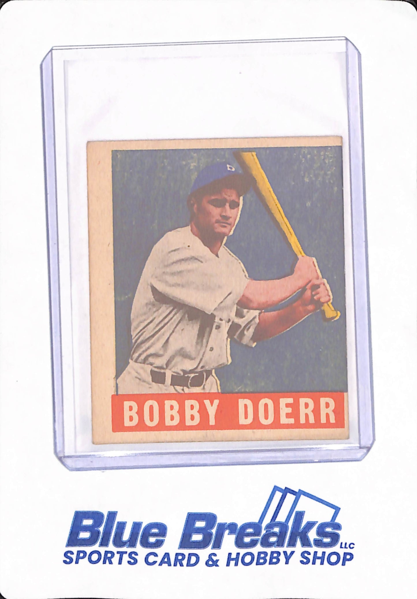 1948 Leaf - Bobby Doerr - Baseball - # 83 - Boston Red Sox