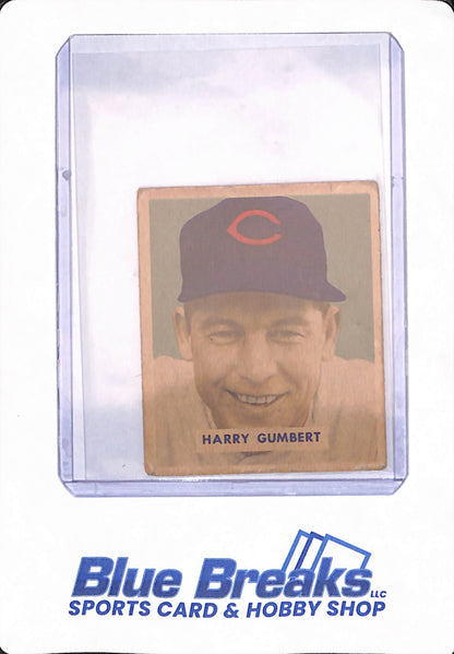 1949 Bowman - Harry Gumpert - #192 - Baseball - Cincinnati Reds